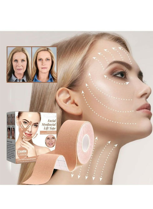 Myofascial Face Lifting Tape